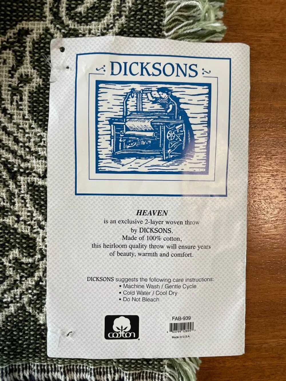 Dicksons, Inc. this poem